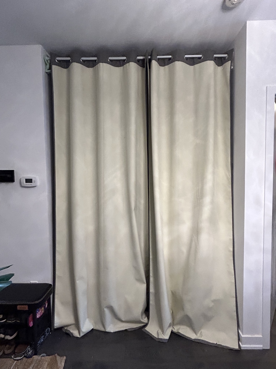 Room Divider Curtains and Rod - photo 2