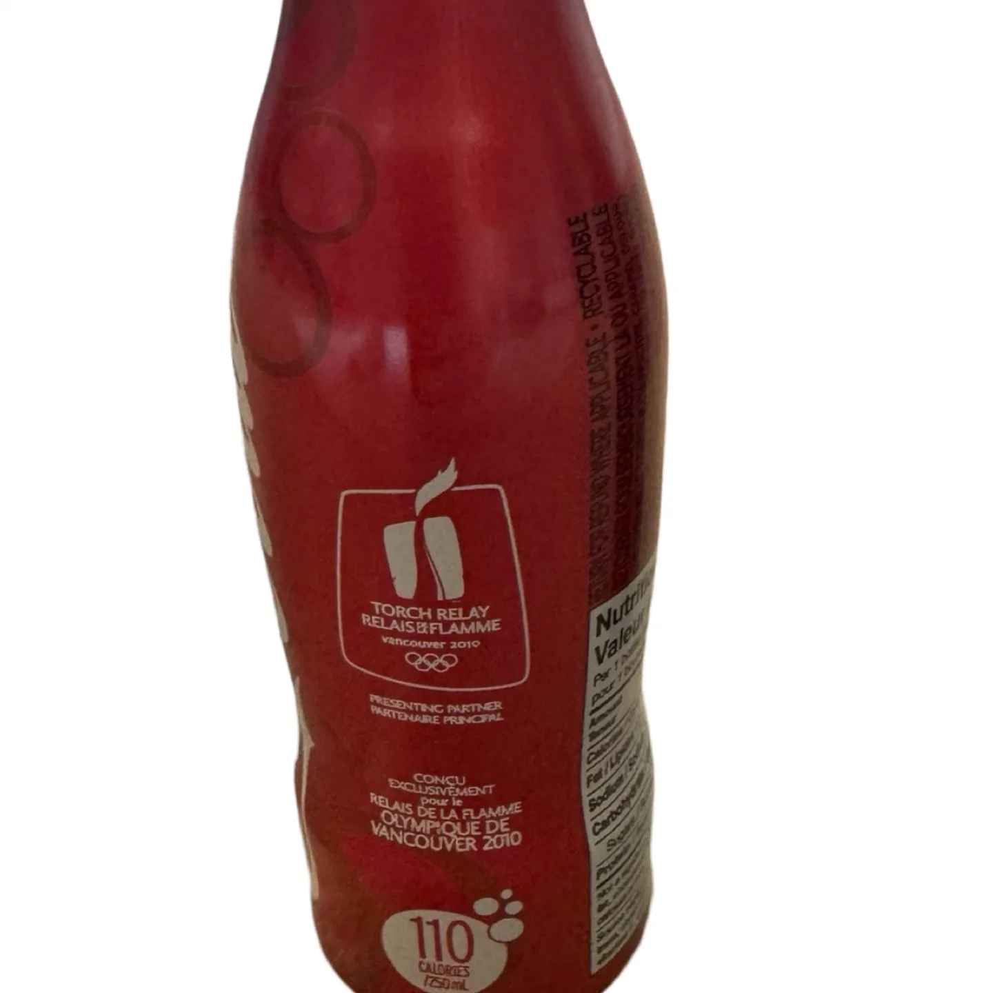 NEW Vancouver Olympics Coca-Cola Torch Relay Collector Bottles image indicator(6)