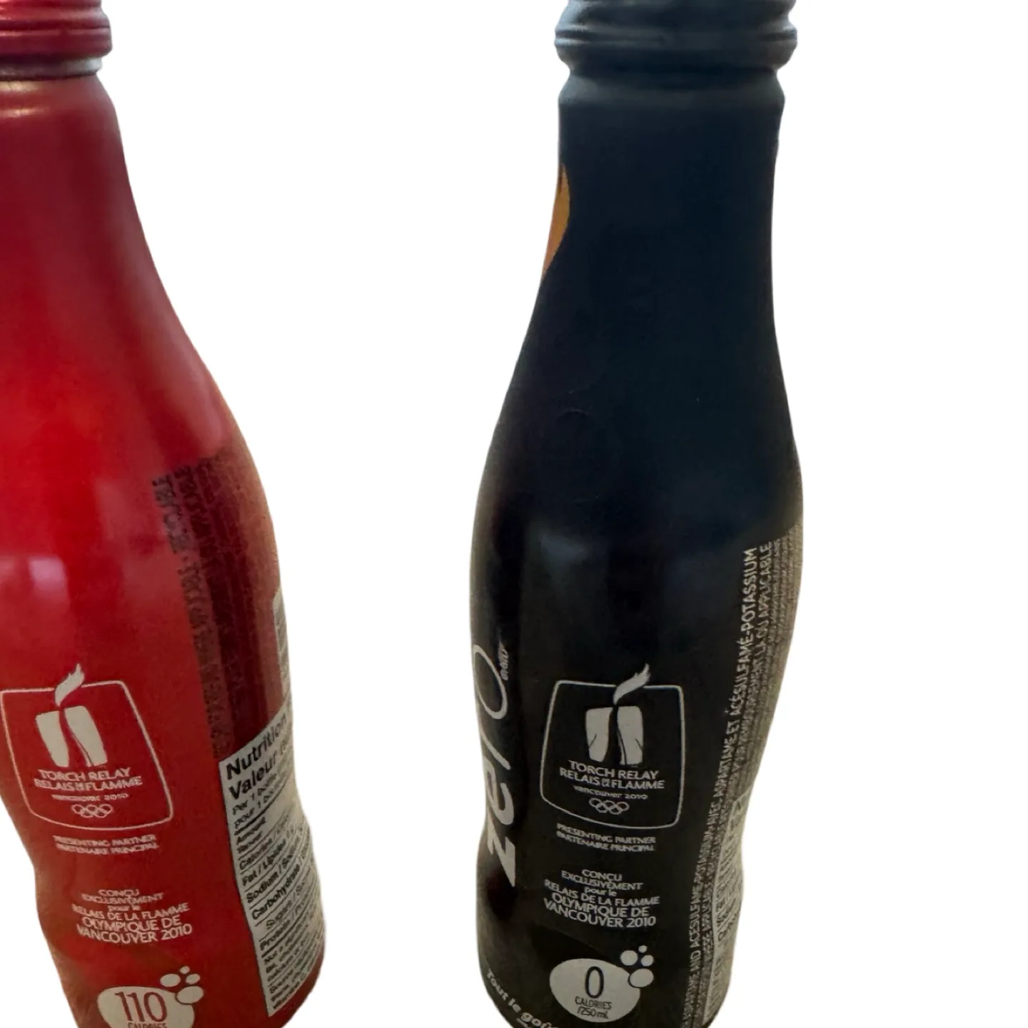 NEW Vancouver Olympics Coca-Cola Torch Relay Collector Bottles image indicator(7)