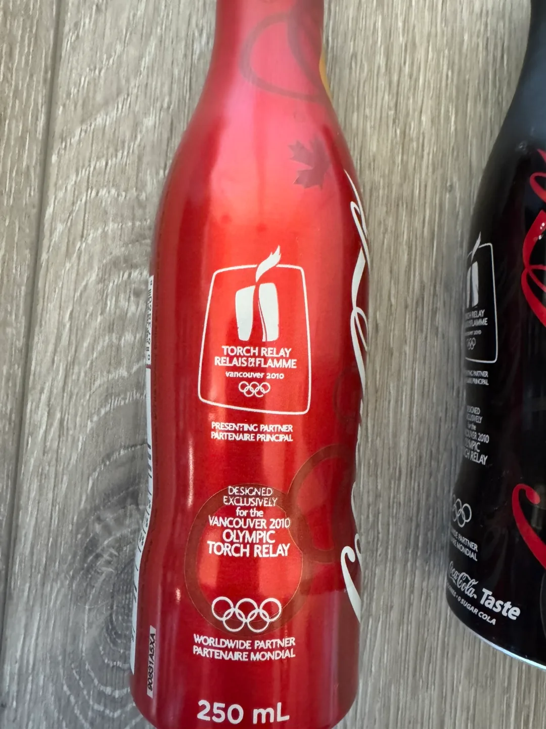 NEW Vancouver Olympics Coca-Cola Torch Relay Collector Bottles image indicator(9)
