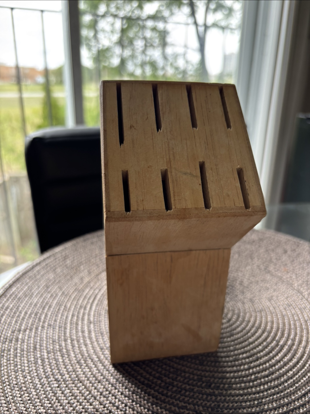 Wooden Knife Block
