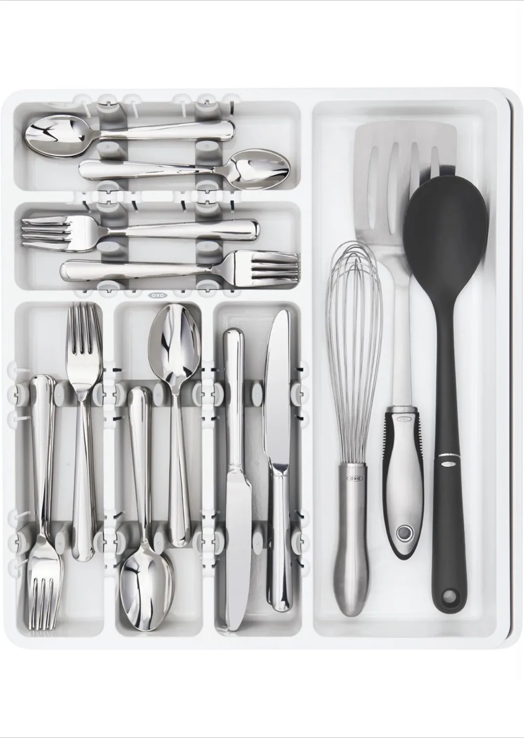 OXO Good Grips Large Expandable Utensil Tray image indicator(2)