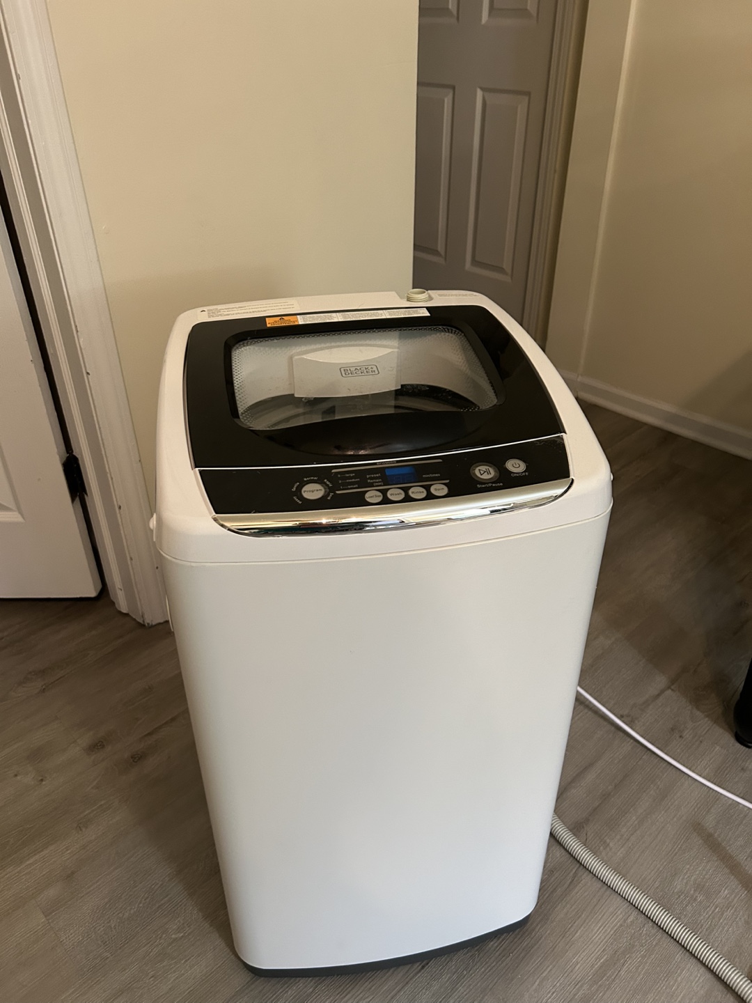 Black+Decker Compact Portable Washing Machine