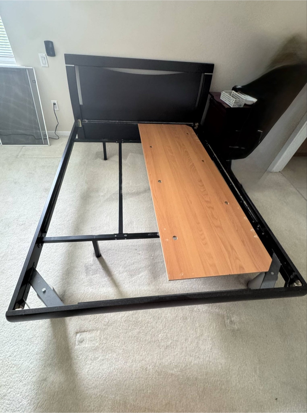 Queen Size Bed Frame, Mattress & Box Spring Set