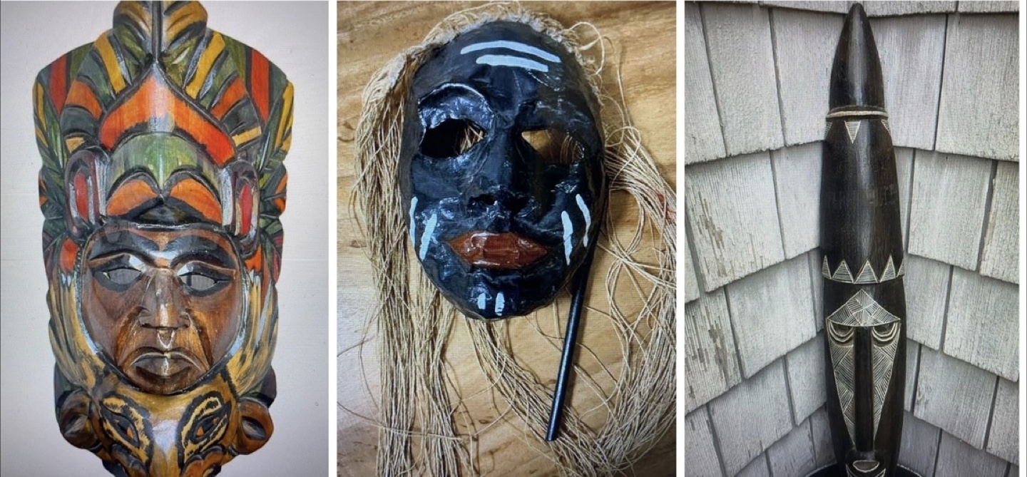 Various tribal masks for sale - photo 3