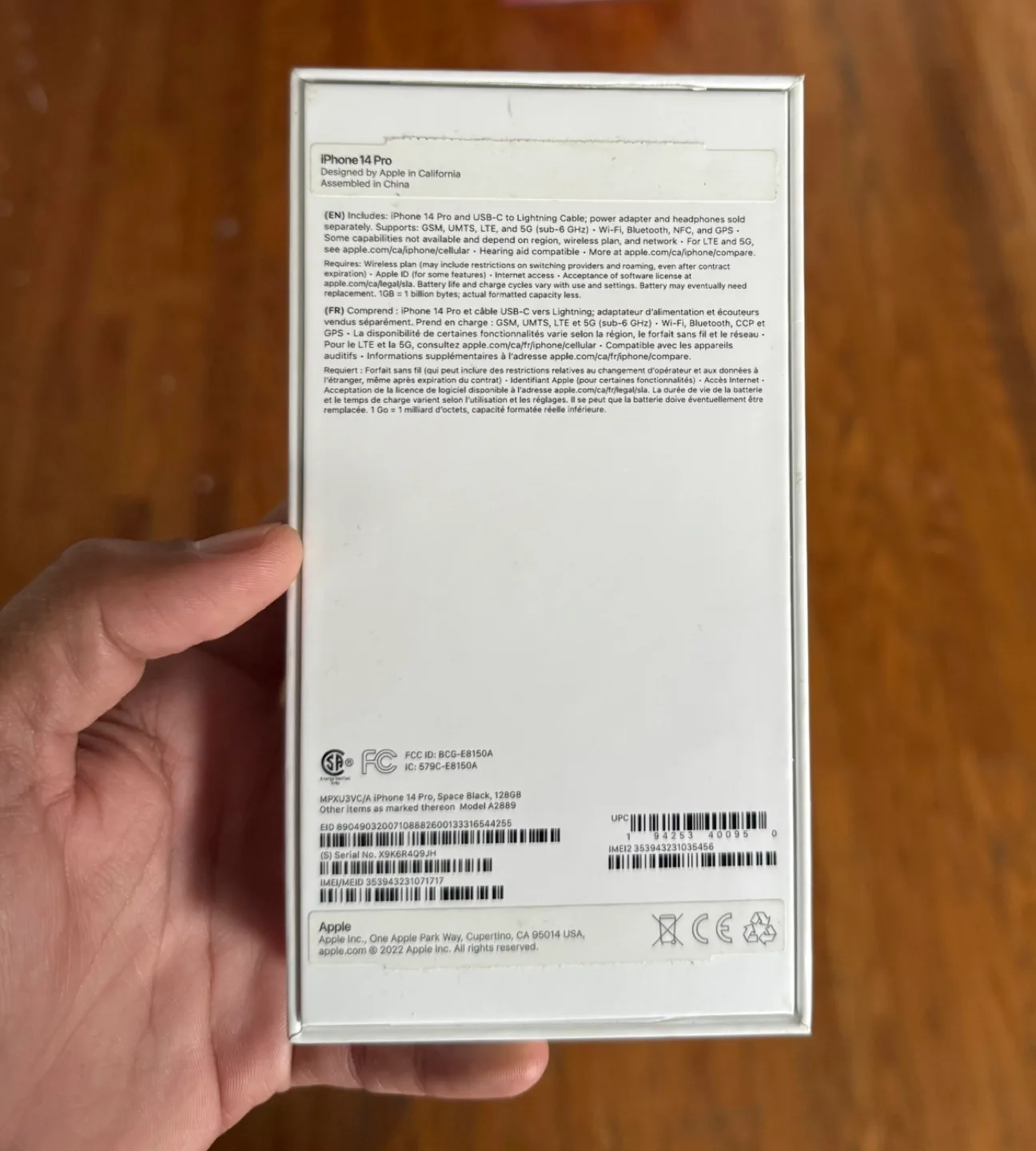 iPhone 14 Pro - Space Black - New in Box image indicator(3)