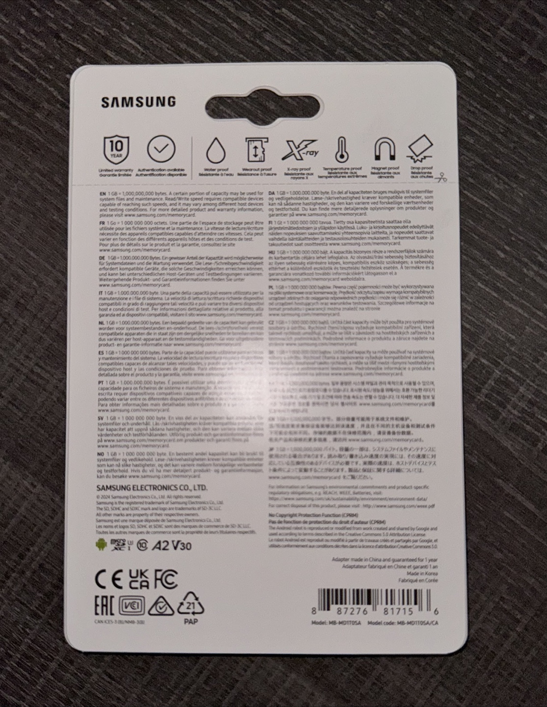 Samsung 1TB microSDXC Card with Adapter - photo 2