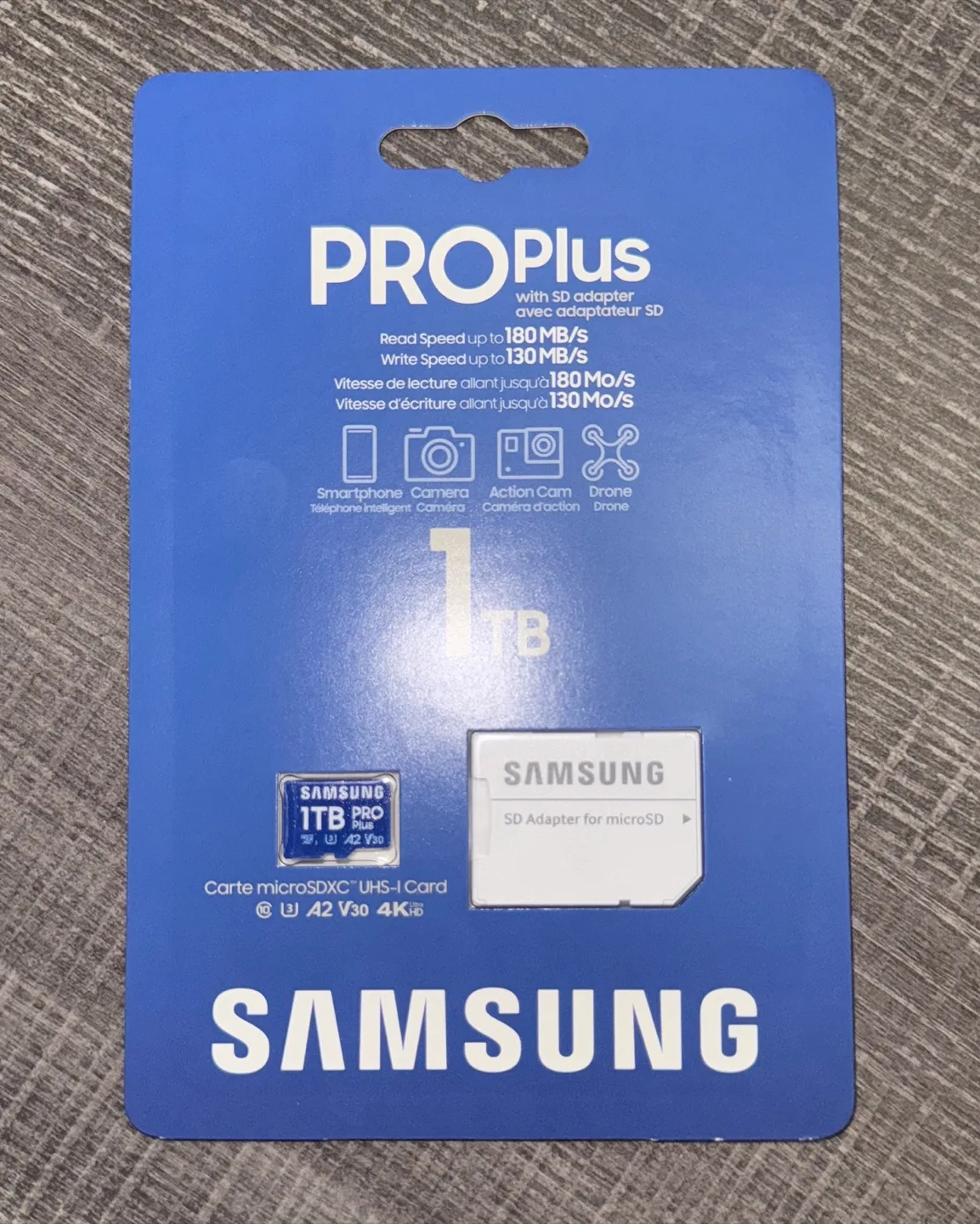 Samsung 1TB microSDXC Card with Adapter thumbnail