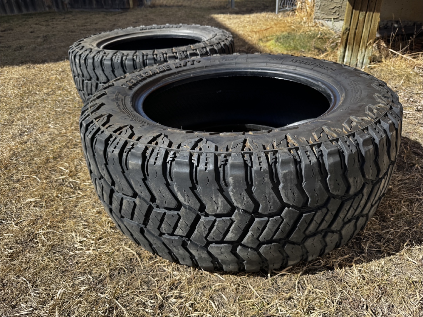 Pair of used Renegade R/T tires