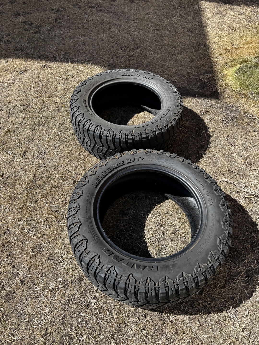 Pair of used Renegade R/T tires - photo 3