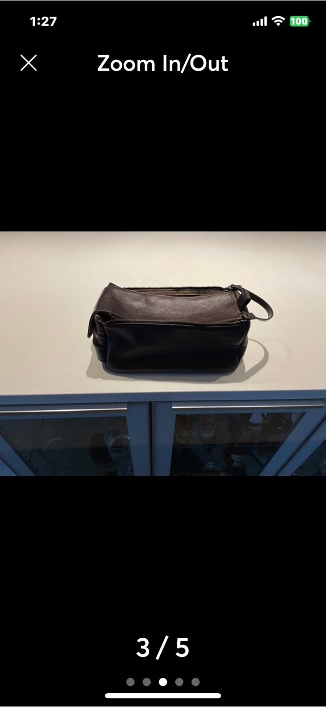 Brown Leather Travel Bag - photo 2