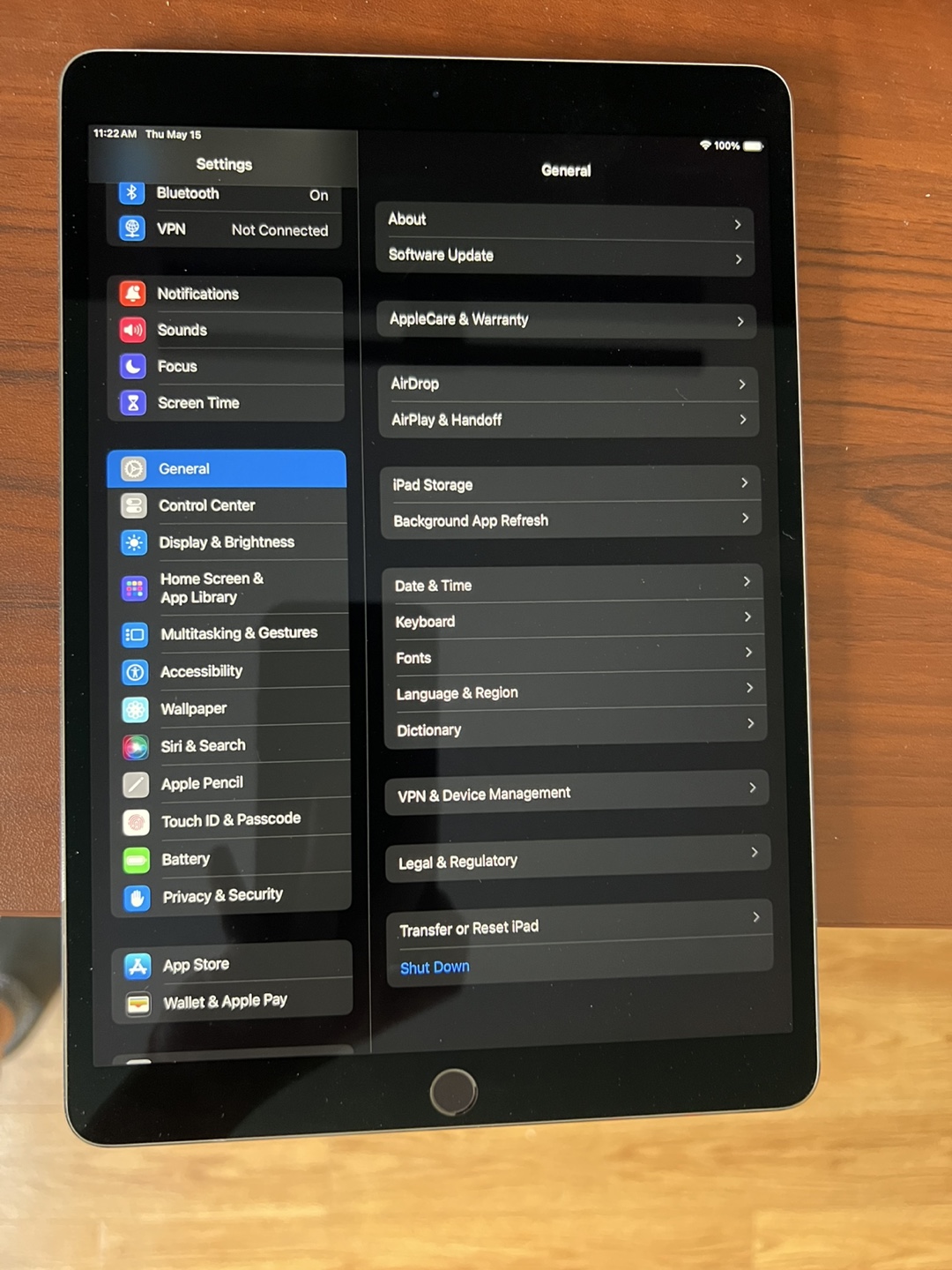 iPad Pro 10.5-inch 256GB with Case