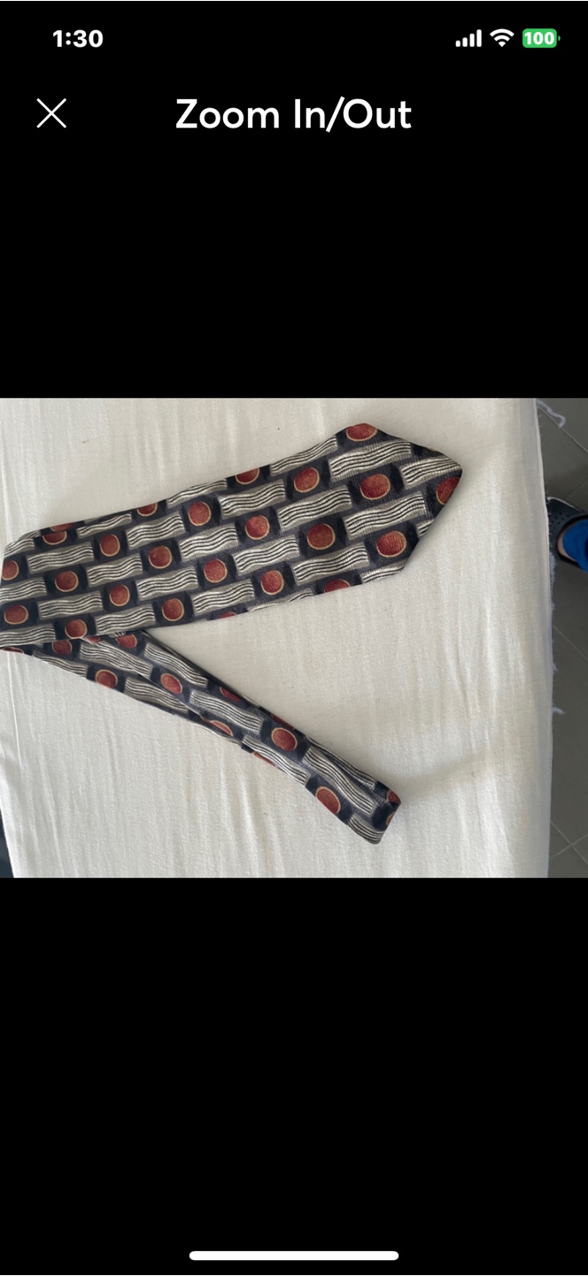 Men's Necktie - Geometric Pattern