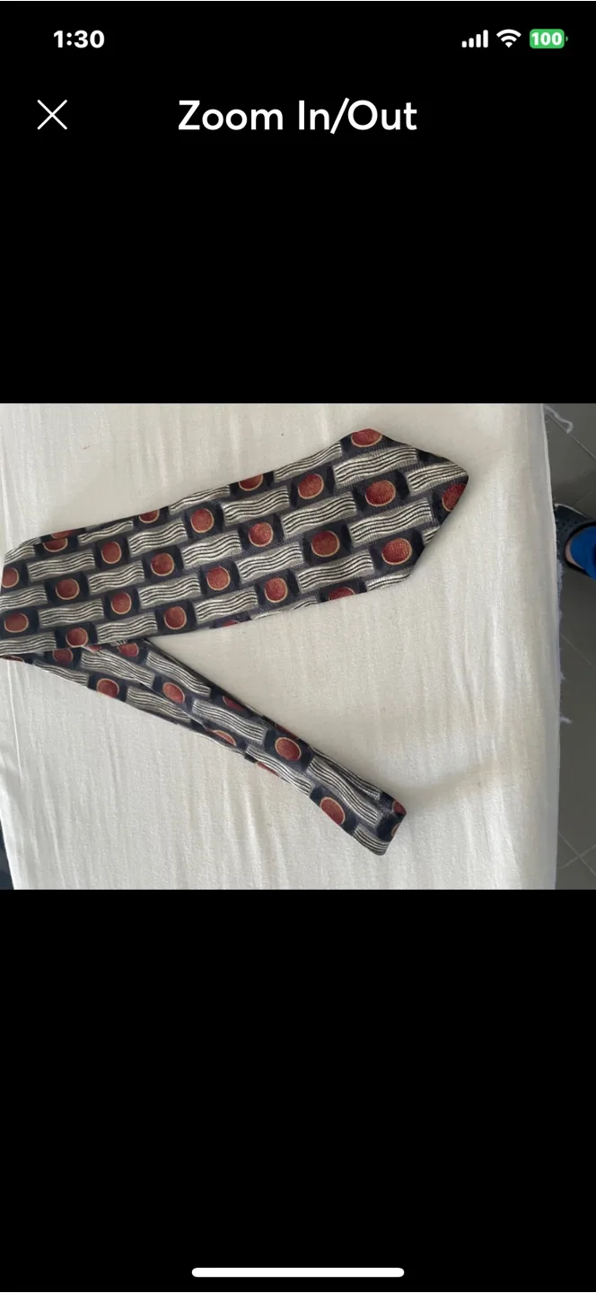 Men's Necktie - Geometric Pattern thumbnail