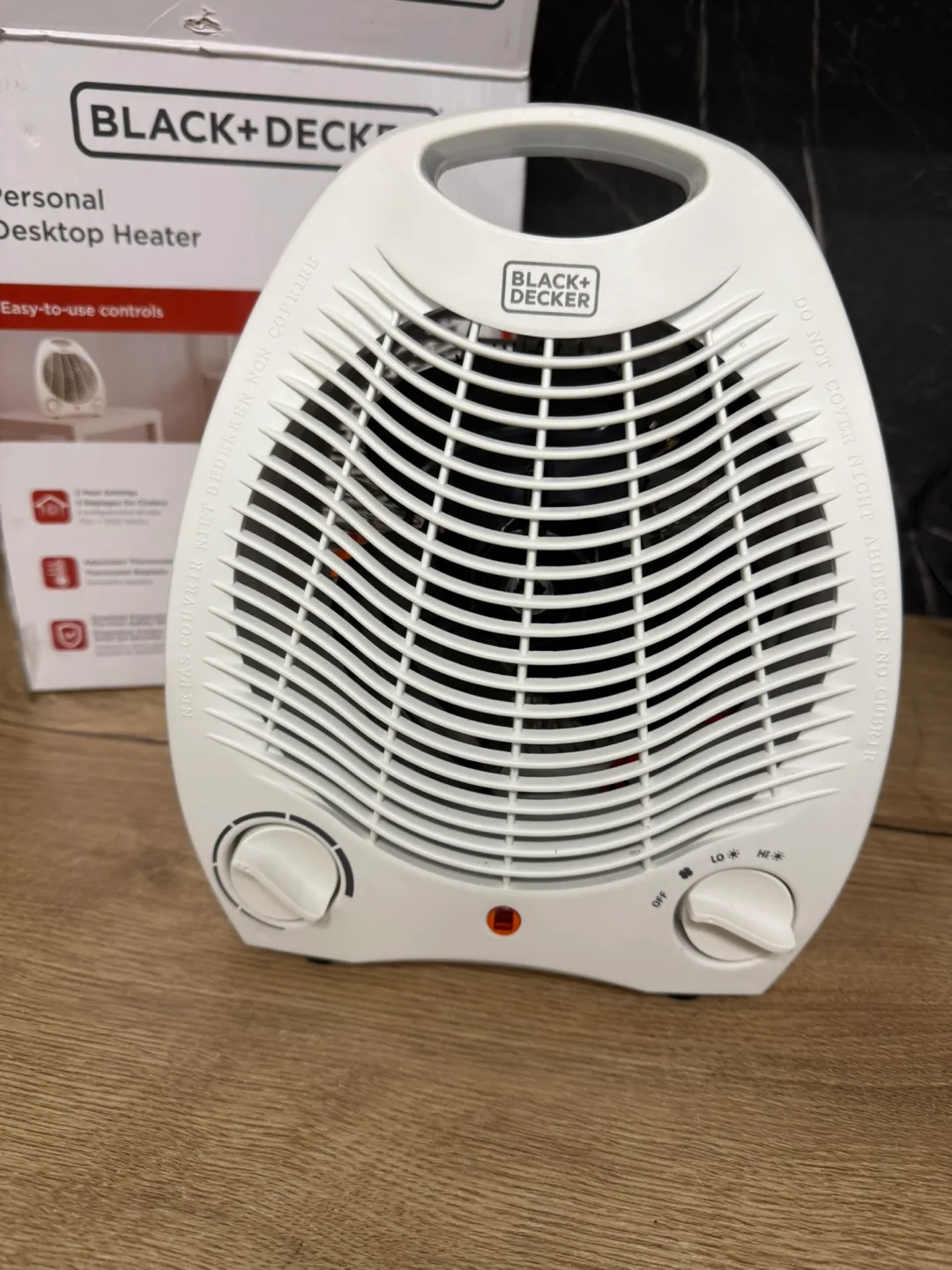 BLACK+DECKER Small Space Heater, 1500W thumbnail