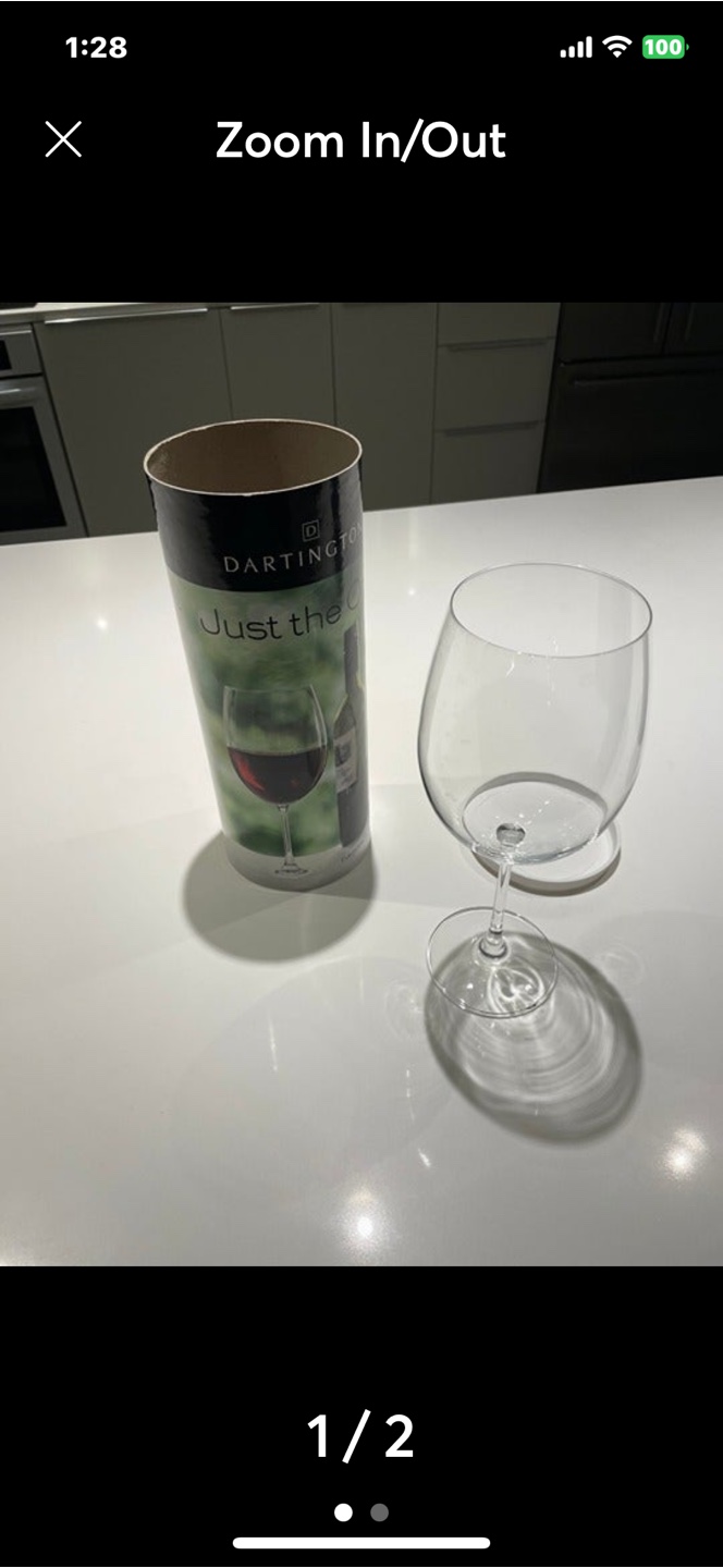 Wine Glass in Box - photo 2