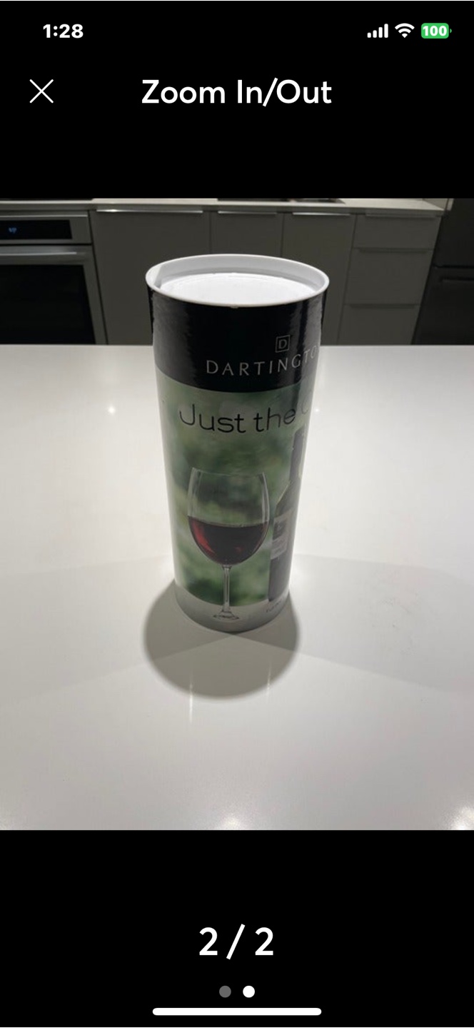 Wine Glass in Box