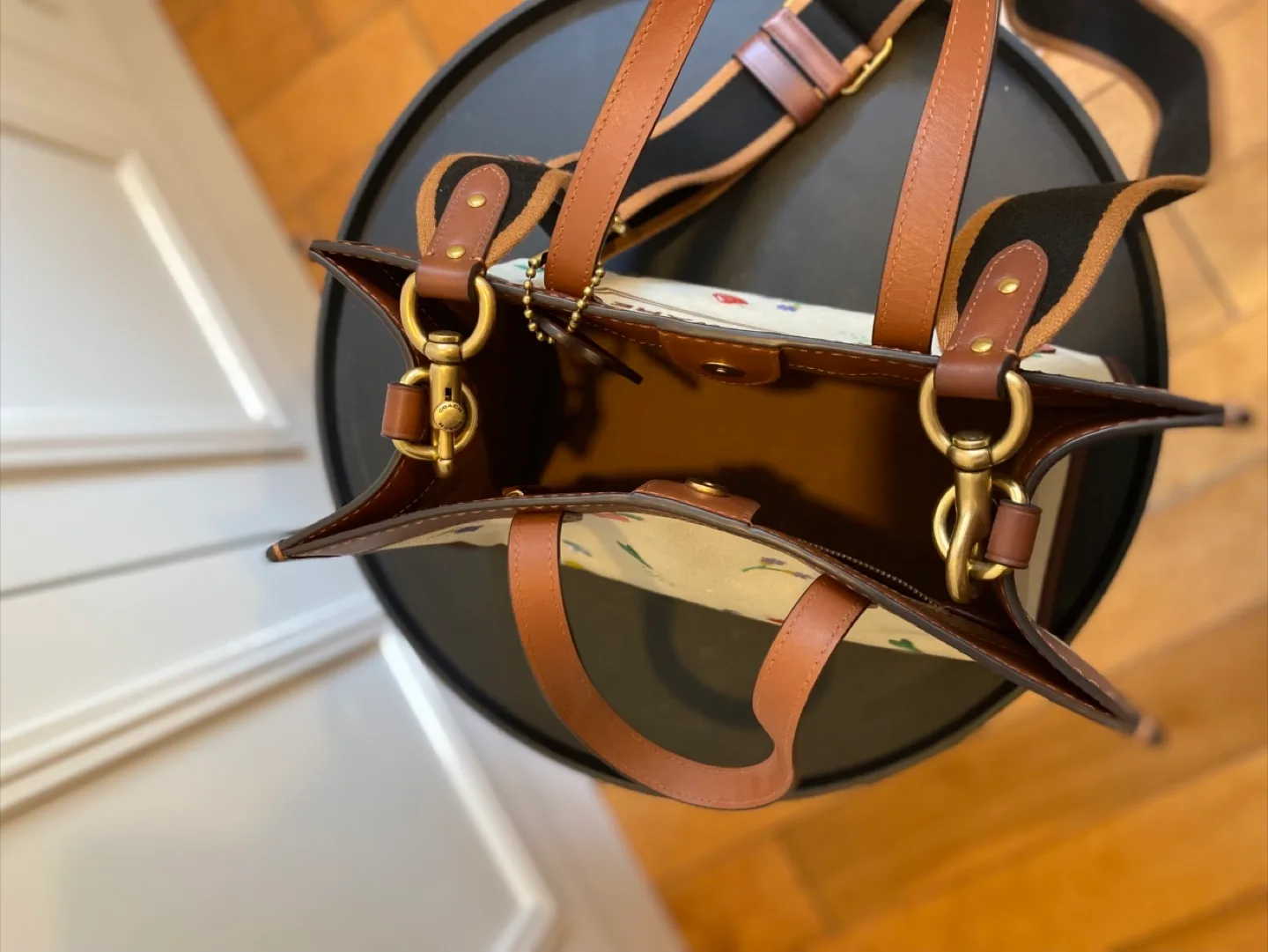 Coach Leatherware Tote Bag -  Floral & Produce Print image indicator(6)