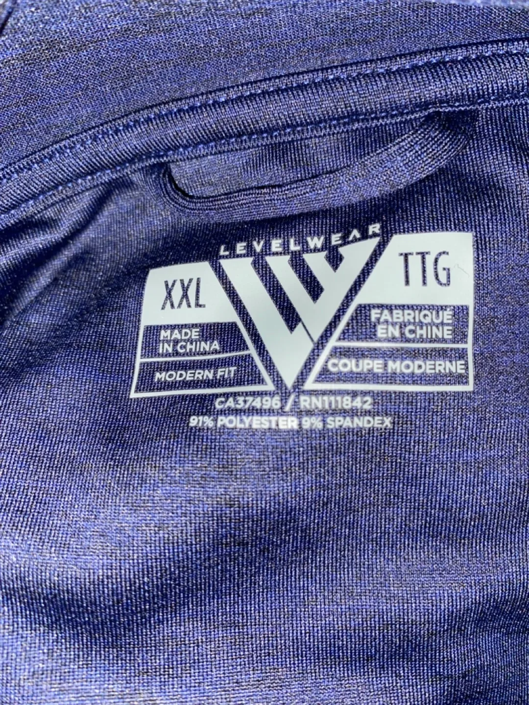 🏒Men's Toronto Maple Leafs Blue Pullover Quarter-Zip Top Hoodie image indicator(5)