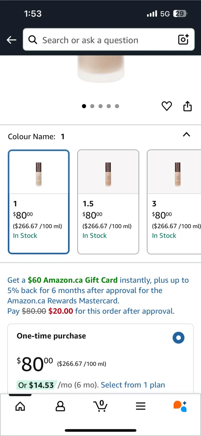 Hourglass Ambient Soft Glow Foundation - Shade 1 image indicator(5)