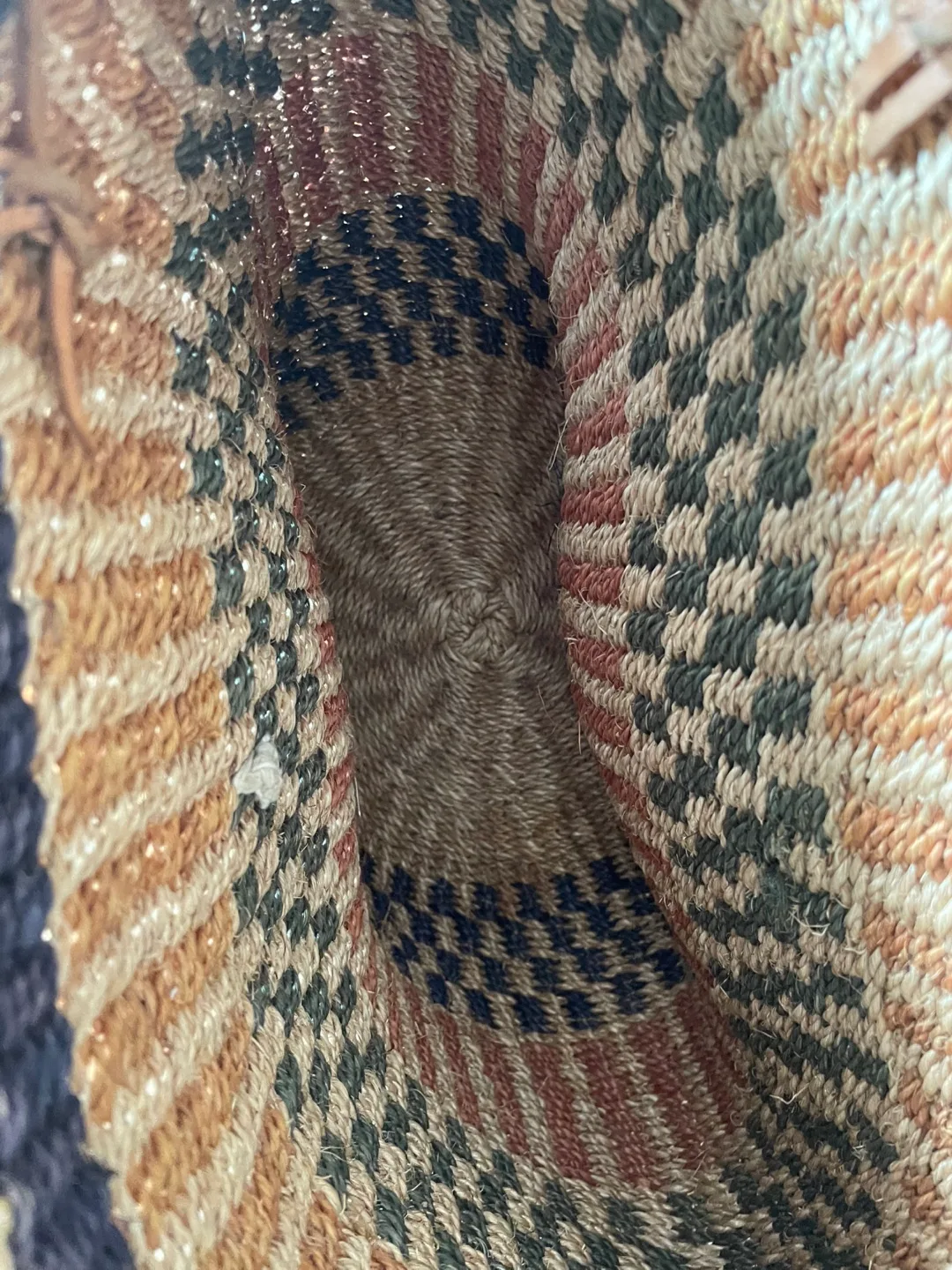 Woven Straw Tote Bag image indicator(2)