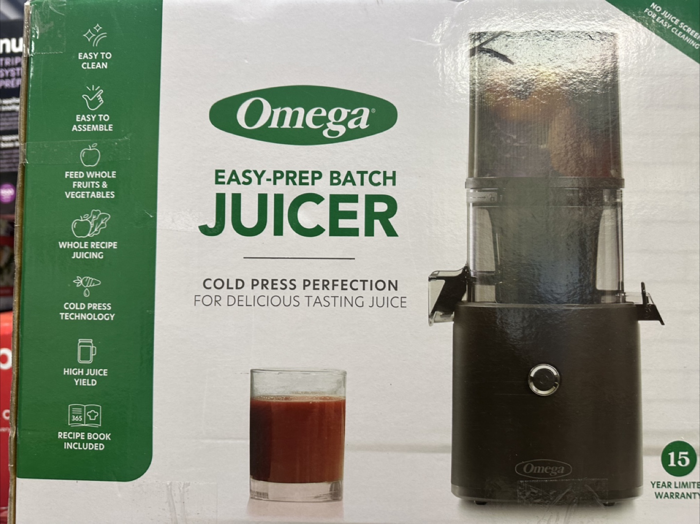 Omega Easy-Prep Batch Juicer - Cold Press