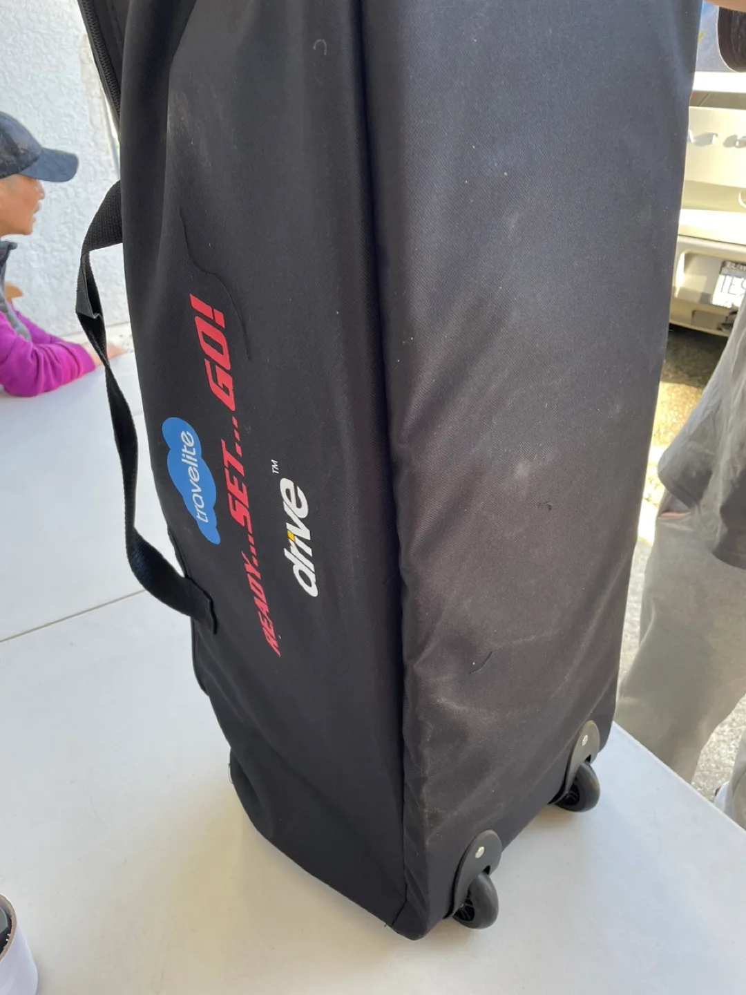 Drive Medical Travelite Transport Chair In A Bag, 18" image indicator(5)