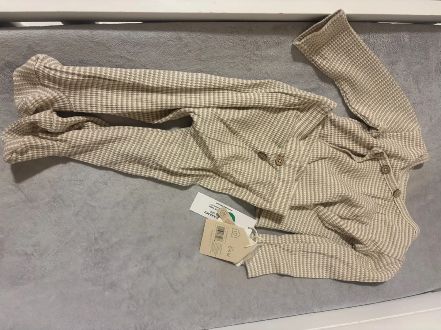 Baby Waffle Knit Two-Piece Set thumbnail
