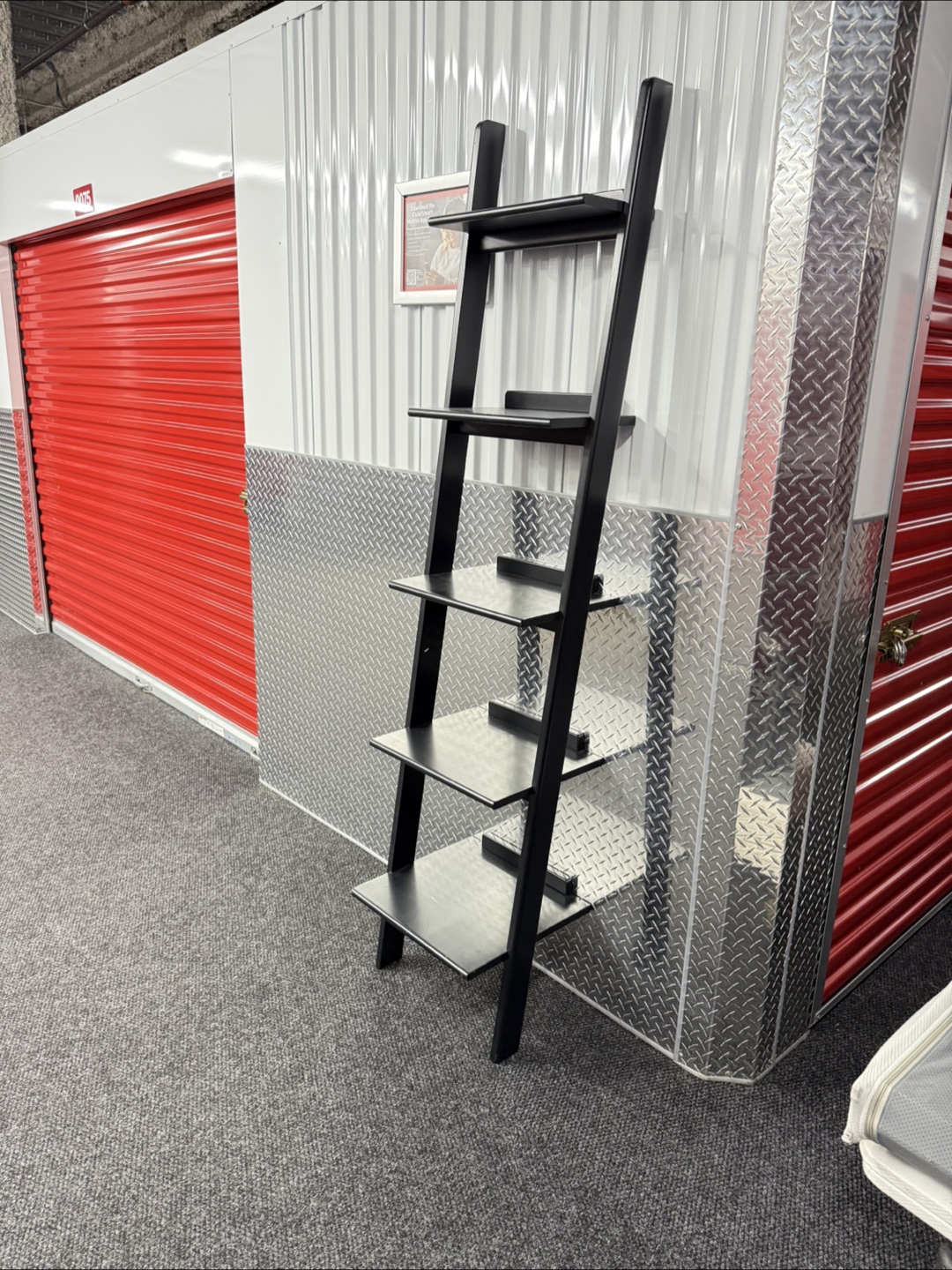 Black Ladder Shelf