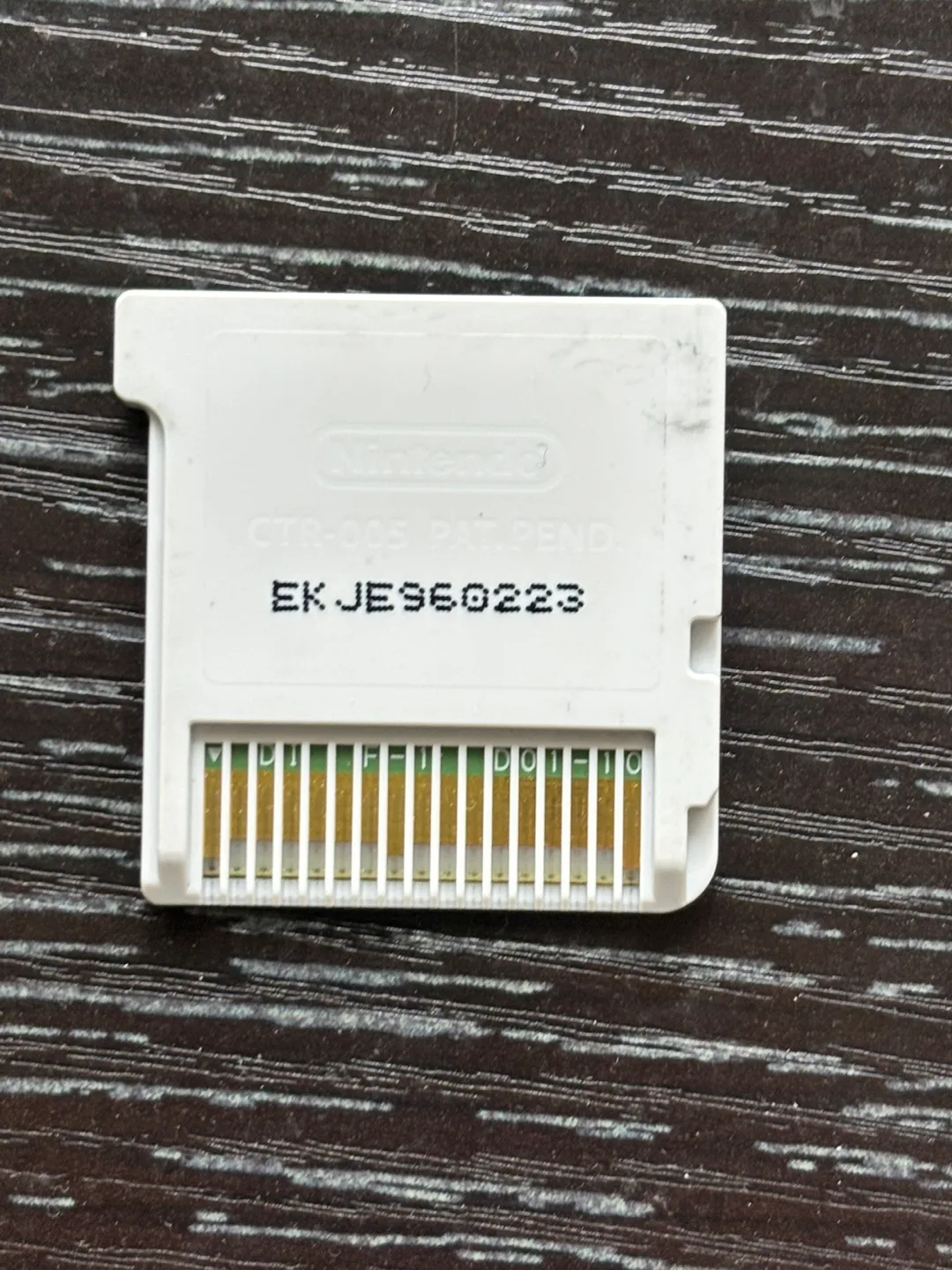 Pokemon X 3DS Game Cartridge image indicator(2)