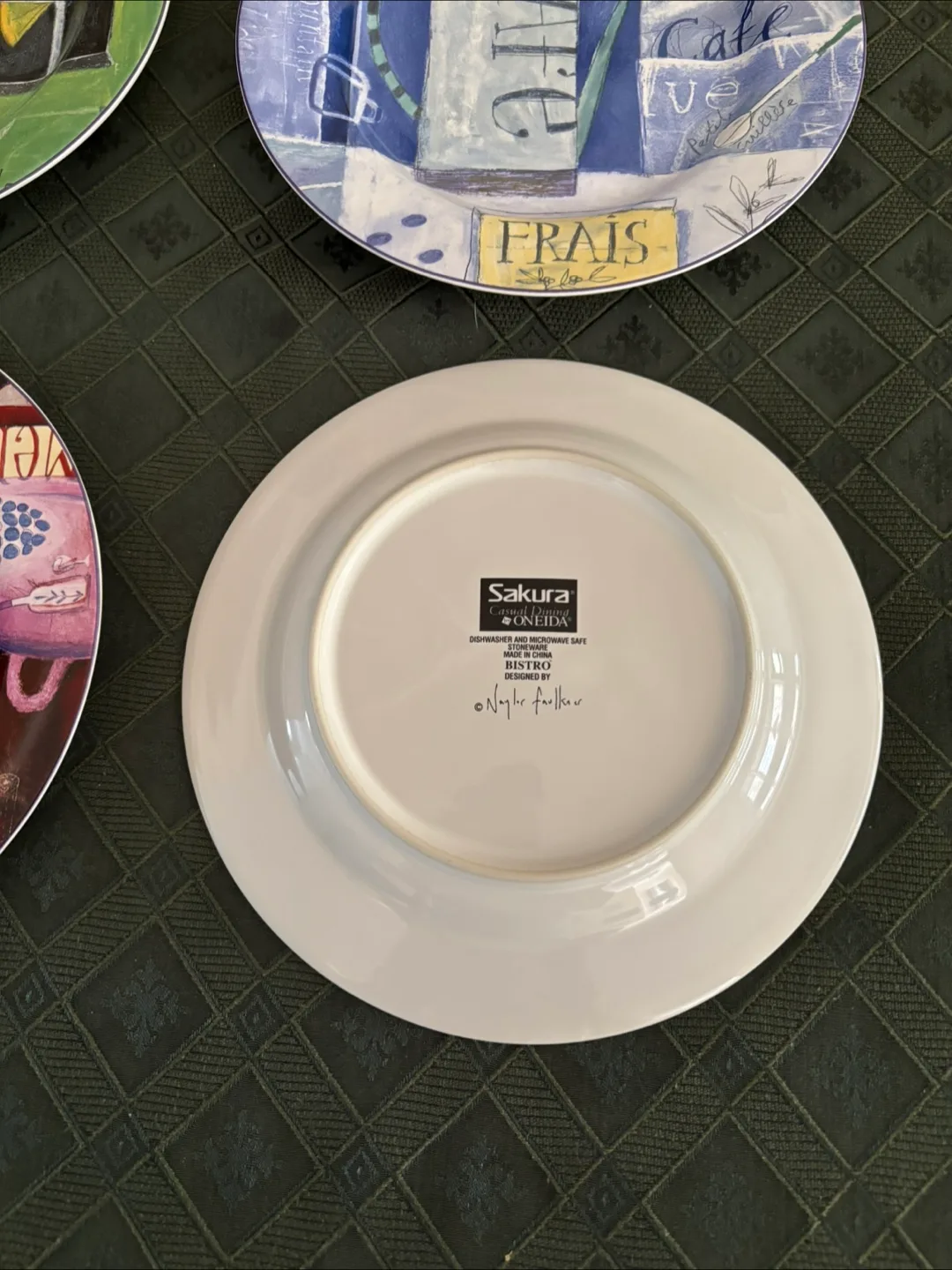 Set of four Sakura Bistro dessert plates image indicator(2)