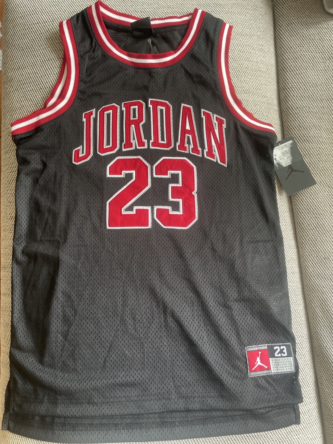 Jordan Brand Boys' Size Large Black #23 Jersey