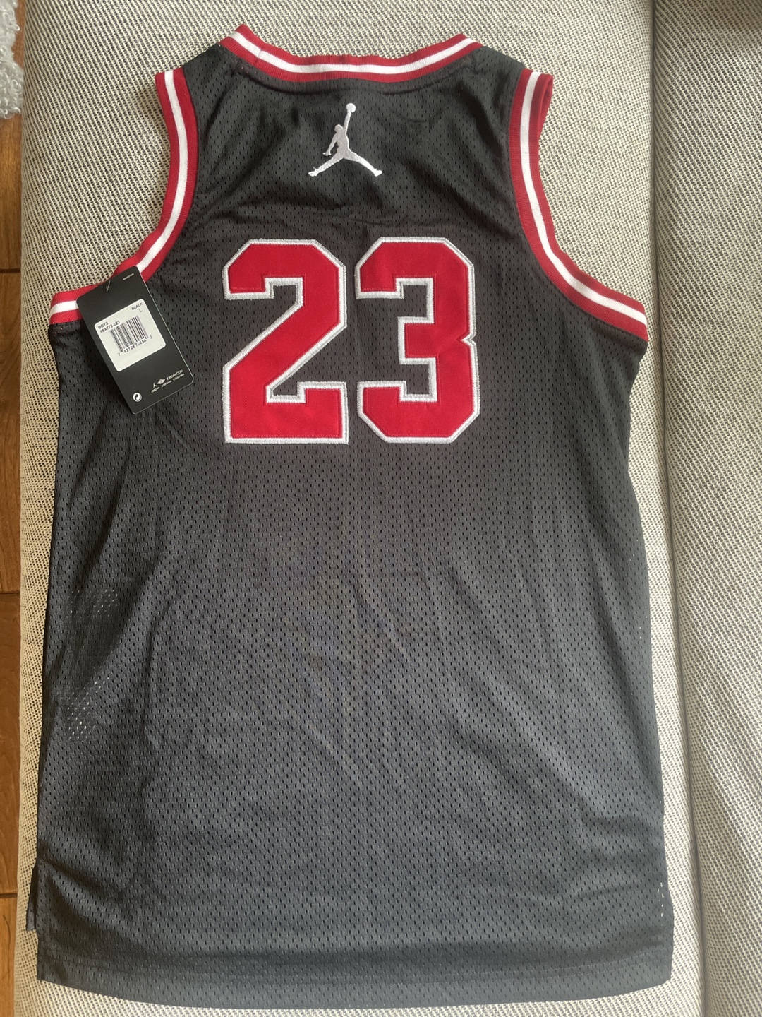 Jordan Brand Boys' Size Large Black #23 Jersey - photo 2