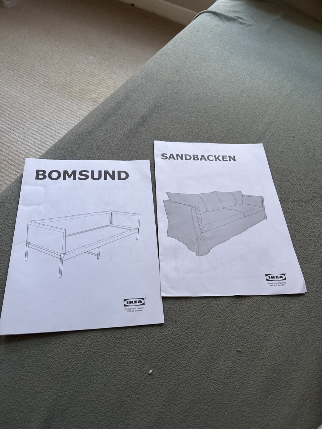 IKEA Sofa BOMSUND SANDBACKEN - photo 3