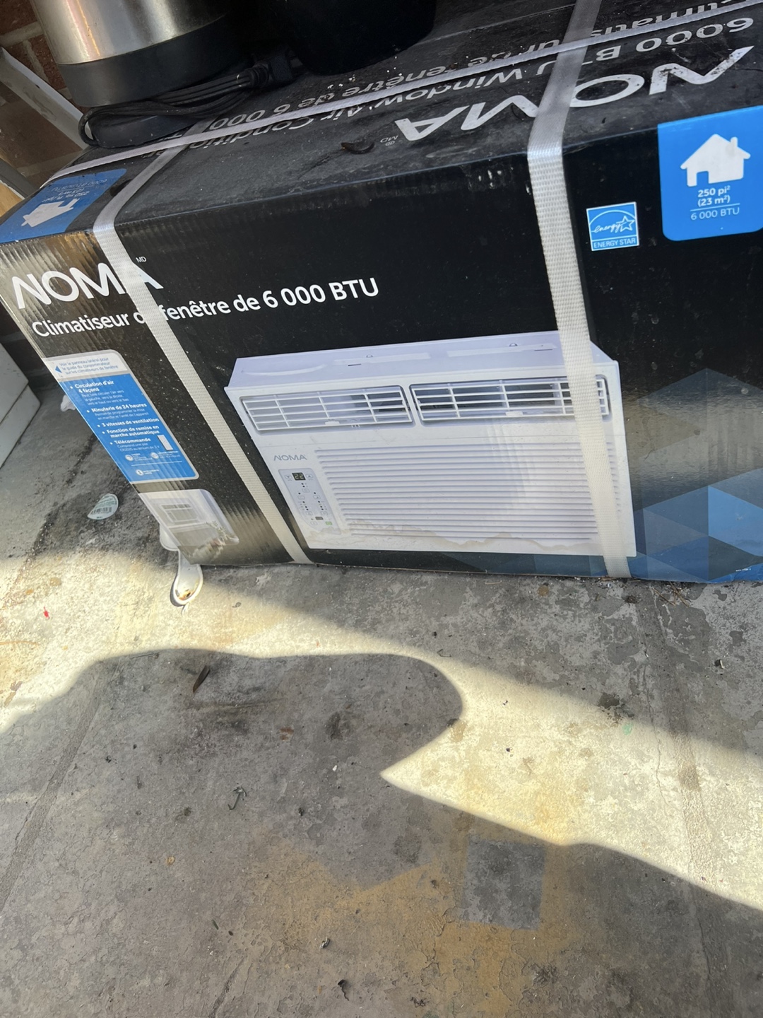 NOMA 6000 BTU Window Air Conditioner - New in Box - photo 2