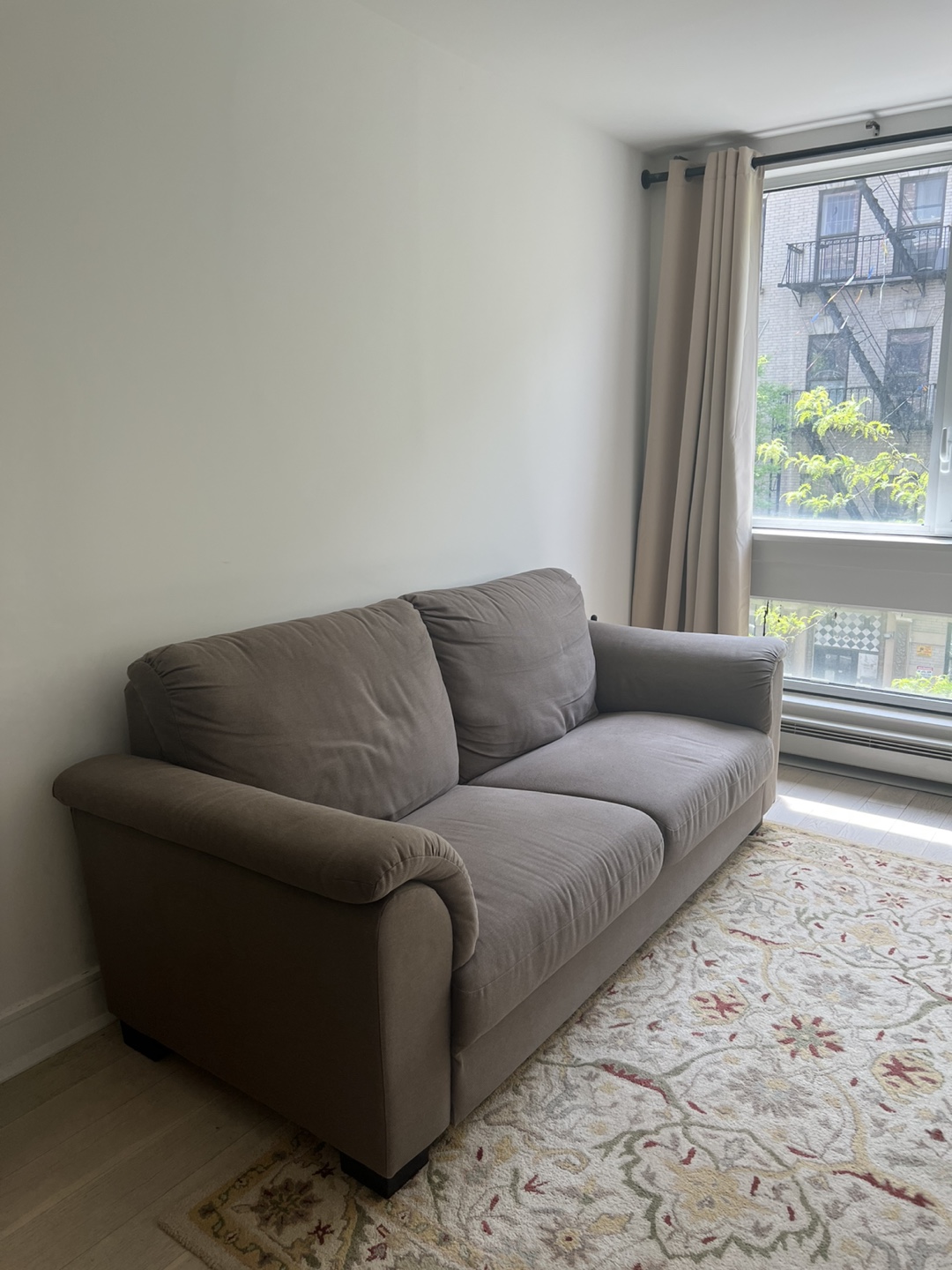 TIDAFORS Sofa, Dansbo medium brown - photo 2