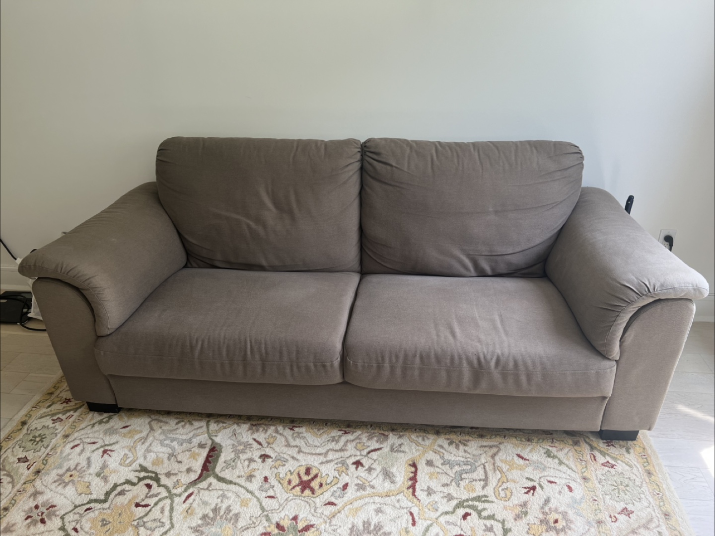 TIDAFORS Sofa, Dansbo medium brown - photo 4