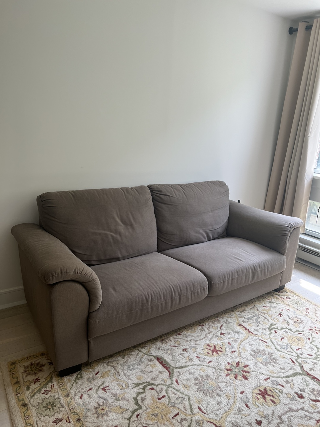 TIDAFORS Sofa, Dansbo medium brown