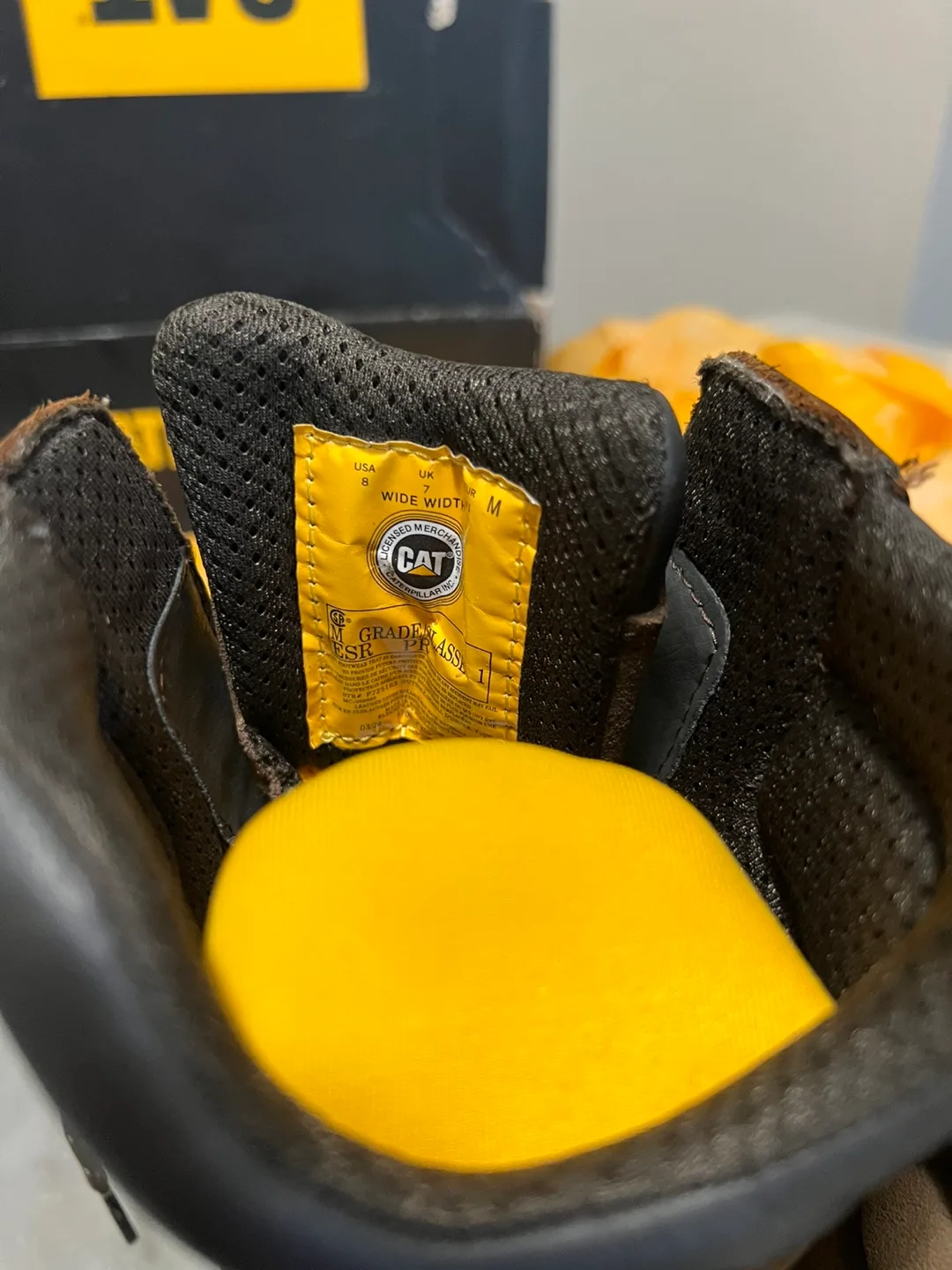 CAT Mens 8 Superlite Nano Toe CSA Safety Shoes image indicator(6)