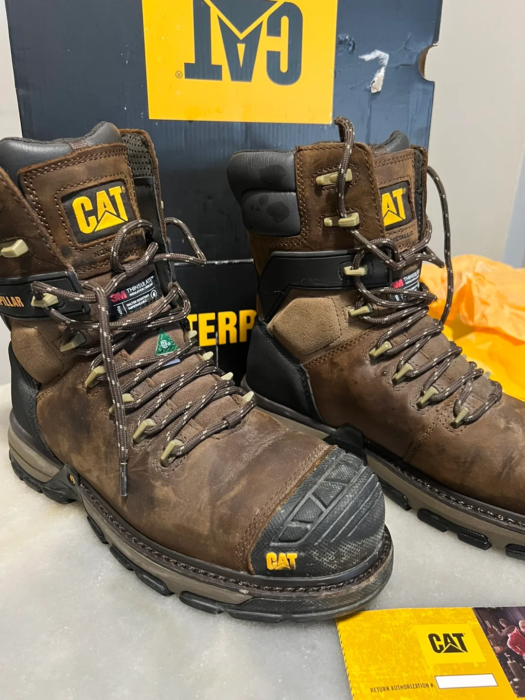 CAT Mens 8 Superlite Nano Toe CSA Safety Shoes image indicator(2)