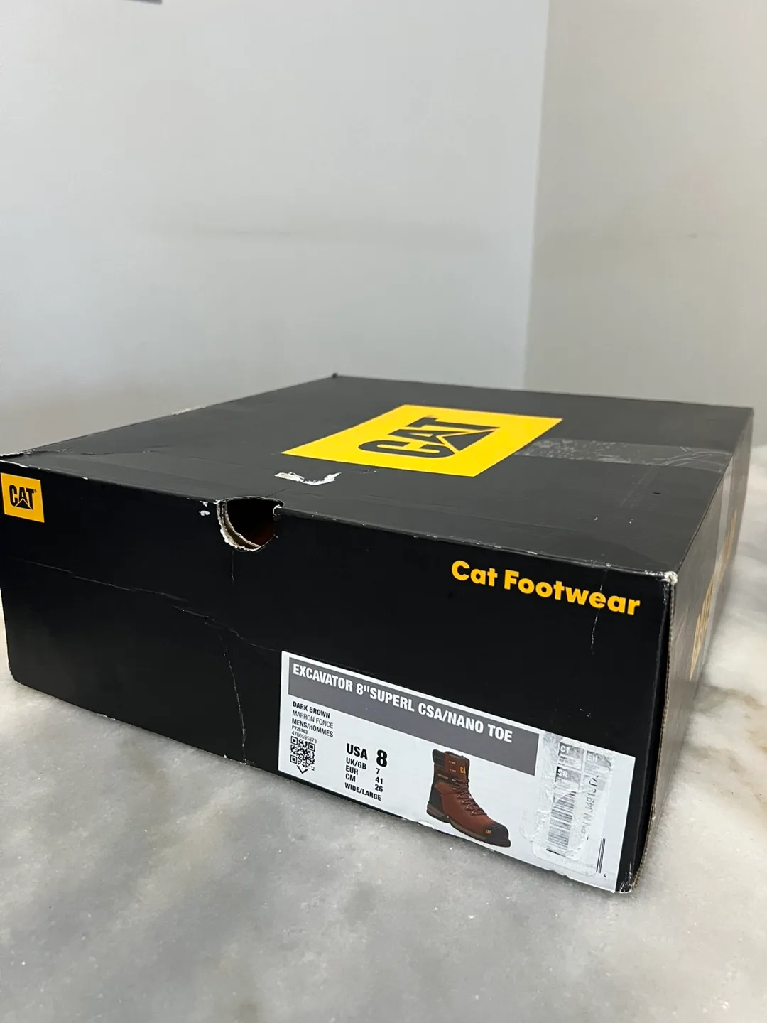 CAT Mens 8 Superlite Nano Toe CSA Safety Shoes image indicator(7)