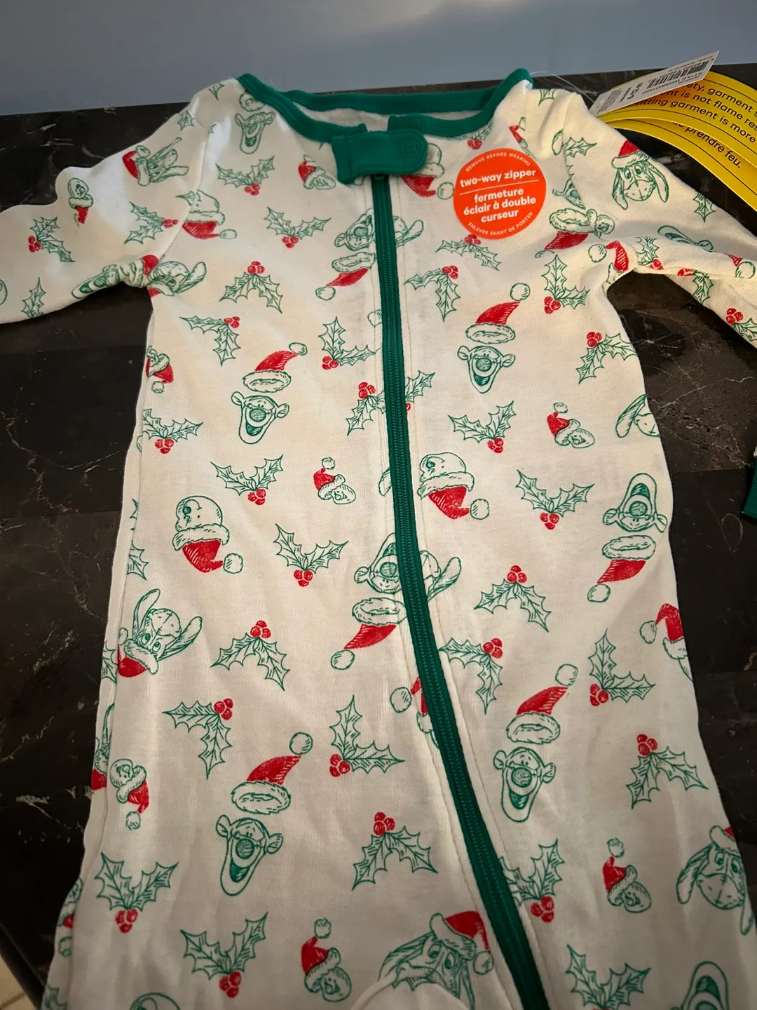 Joe Fresh Baby Christmas Sleepers - Set of 2 thumbnail