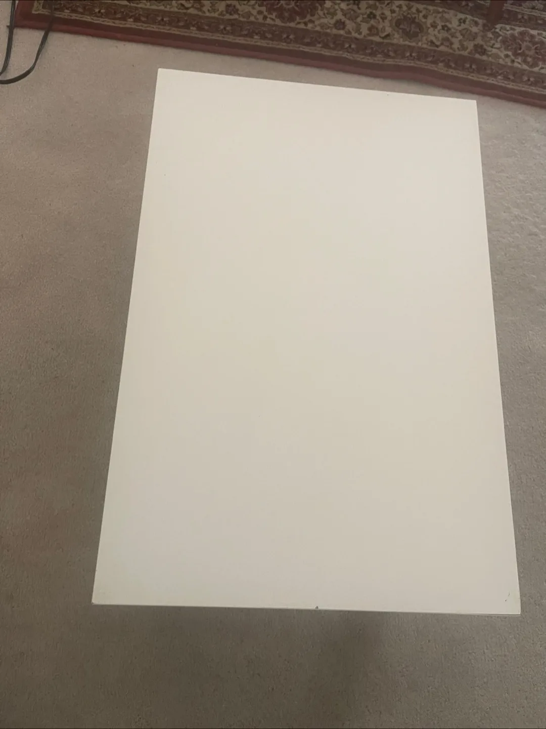🏒 IKEA White rectangle small Table image indicator(2)