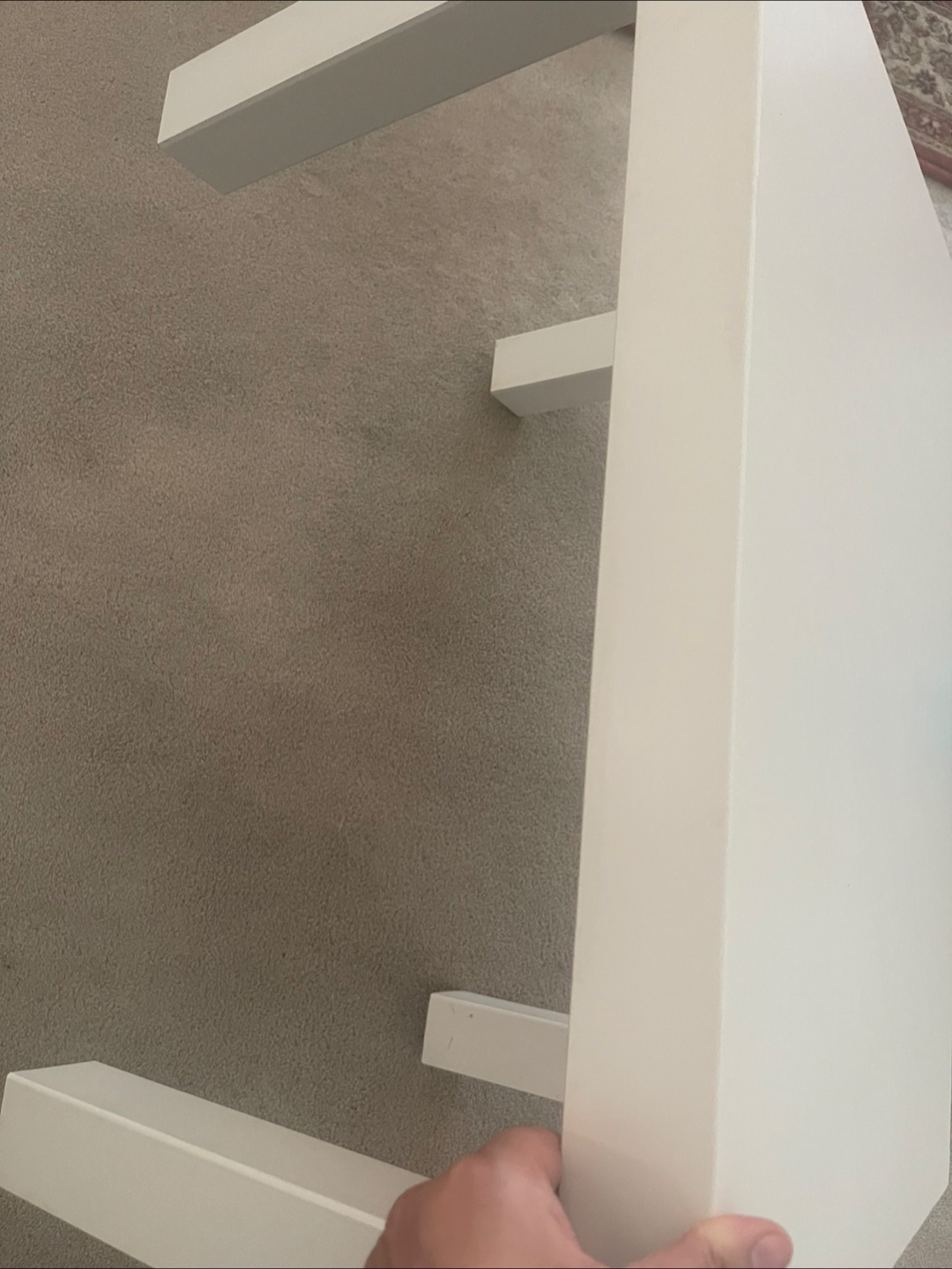 🏒 IKEA White rectangle small Table - photo 3