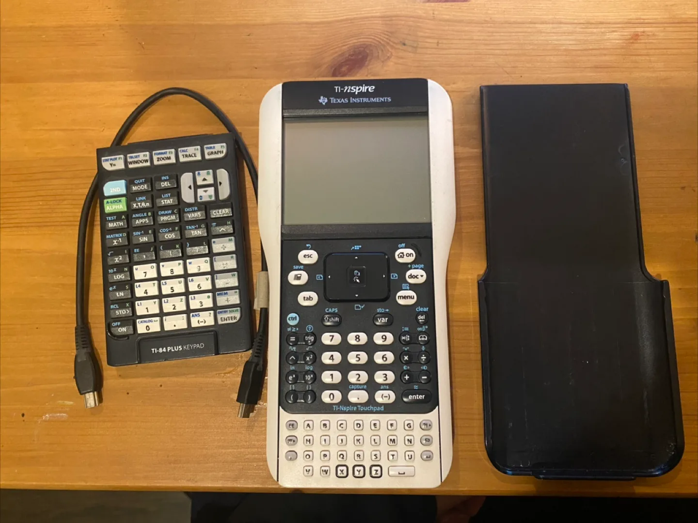 Texas Instruments TI-Nspire Calculator with TI-84 Plus keypad image indicator(4)