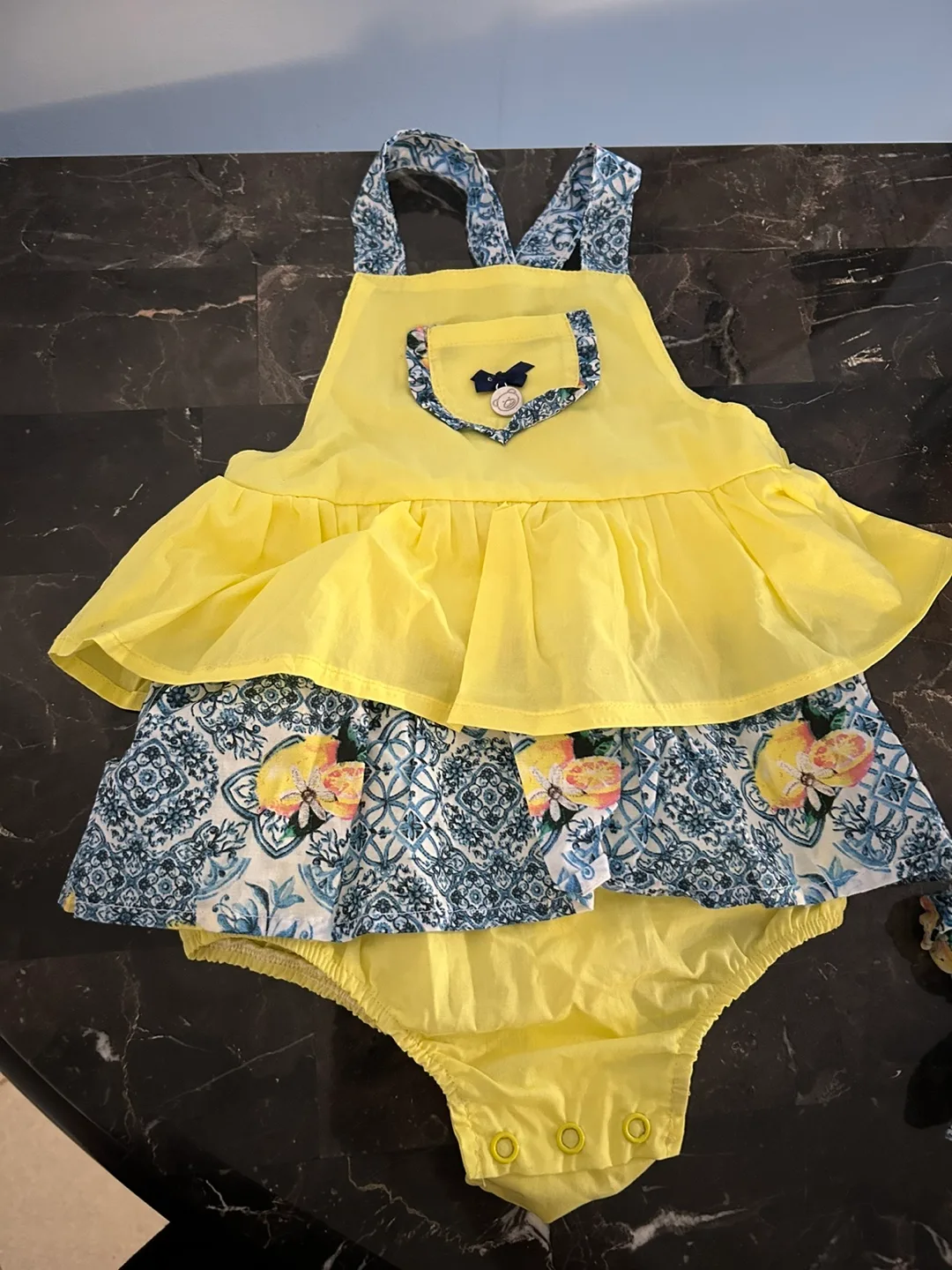 Baby dress: Luglio Baby Girl Summer Outfit - 24 Months image indicator(6)