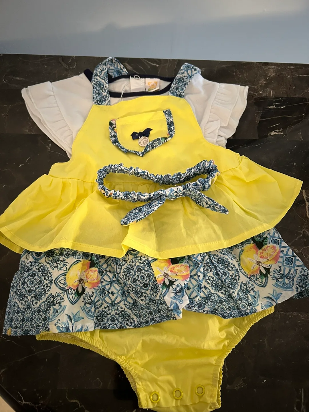 Baby dress: Luglio Baby Girl Summer Outfit - 24 Months thumbnail