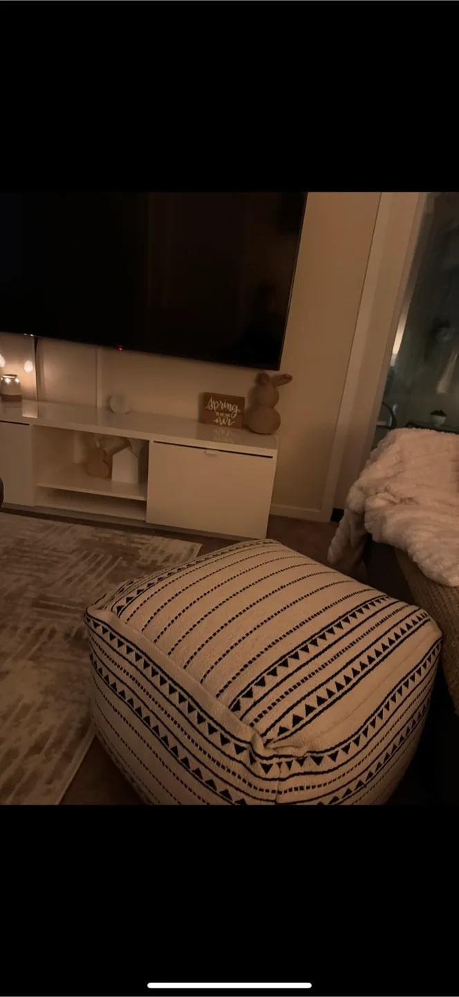 Bohemian Style Floor Ottoman image indicator(2)