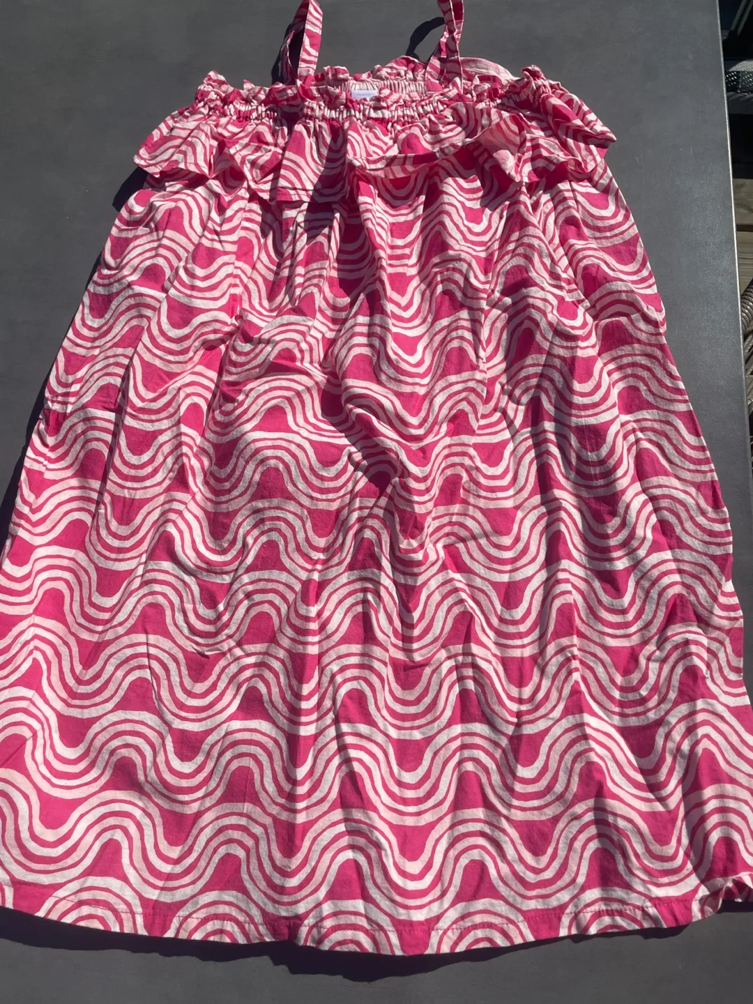 Harper Canyon Girls' Size 8 Pink and White Dress thumbnail