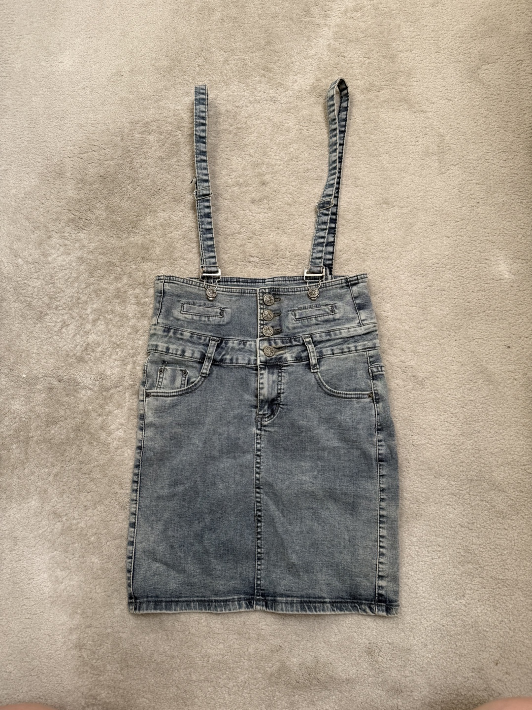 Japanese Denim Jumper Skirt